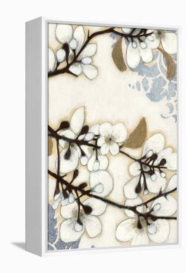 Damask Cherry Blossoms 2-Norman Wyatt Jr.-Framed Stretched Canvas