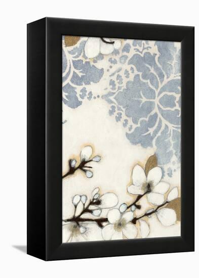 Damask Cherry Blossoms 3-Norman Wyatt Jr.-Framed Stretched Canvas