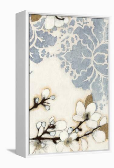 Damask Cherry Blossoms 3-Norman Wyatt Jr.-Framed Stretched Canvas