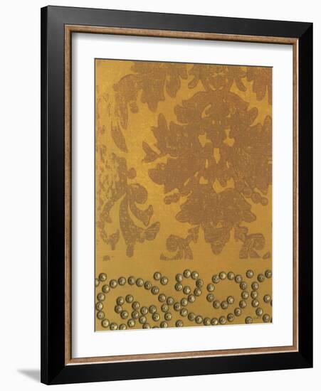 Damask with Nail Heads I-Norman Wyatt Jr.-Framed Art Print