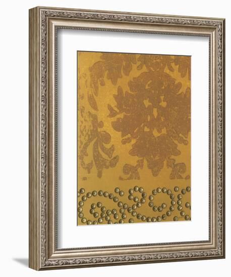 Damask with Nail Heads I-Norman Wyatt Jr.-Framed Art Print