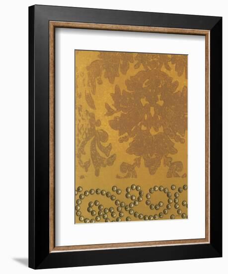 Damask with Nail Heads I-Norman Wyatt Jr.-Framed Art Print