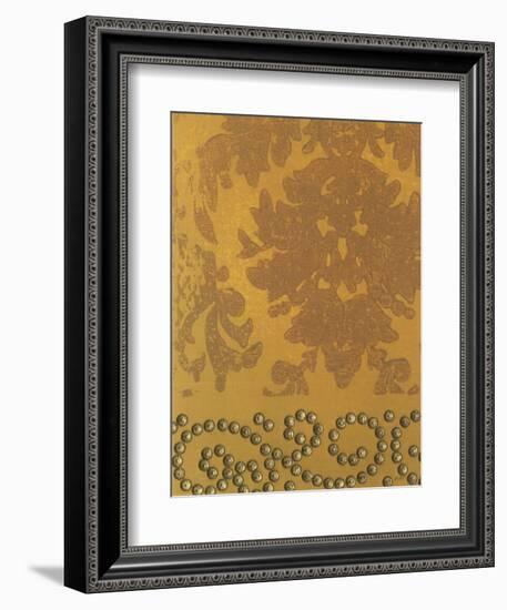 Damask with Nail Heads I-Norman Wyatt Jr.-Framed Art Print