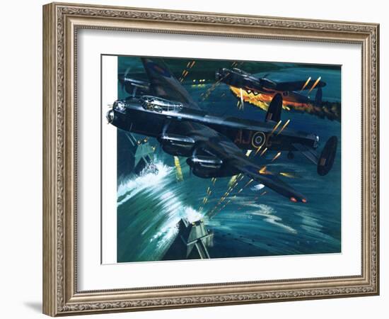 Dambusters-Wilf Hardy-Framed Giclee Print