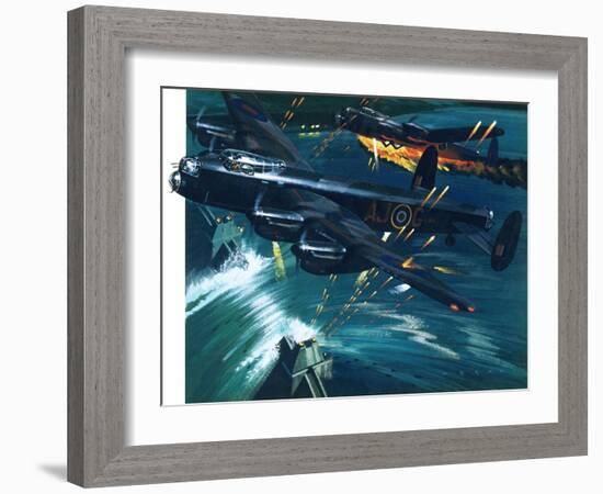 Dambusters-Wilf Hardy-Framed Giclee Print