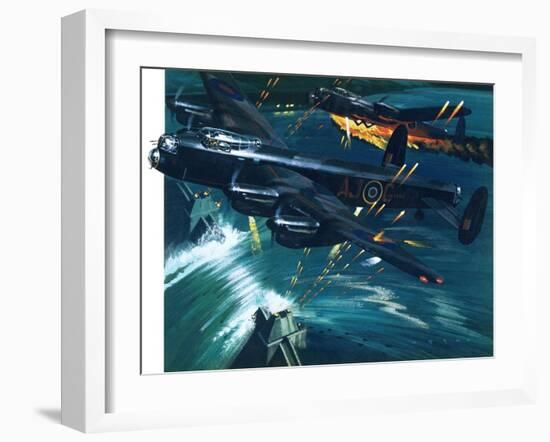 Dambusters-Wilf Hardy-Framed Giclee Print