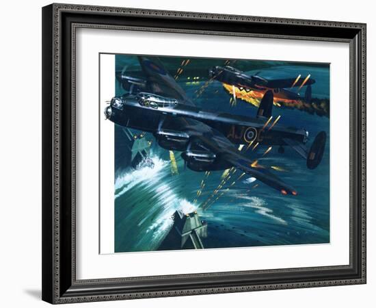 Dambusters-Wilf Hardy-Framed Giclee Print