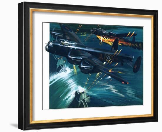 Dambusters-Wilf Hardy-Framed Giclee Print