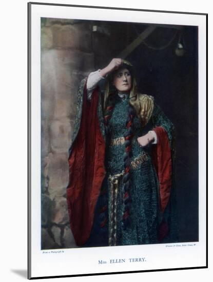 Dame Ellen Terry, English Stage Actress, 1901-Window & Grove-Mounted Giclee Print