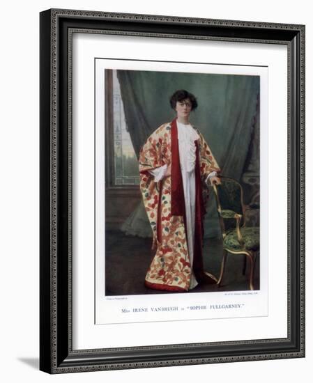 Dame Irene Vanbrugh, English Actress, 1901-W&d Downey-Framed Giclee Print