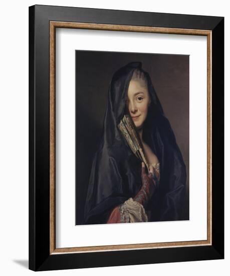 Dame Mit Schleier-Alexander Roslin-Framed Giclee Print