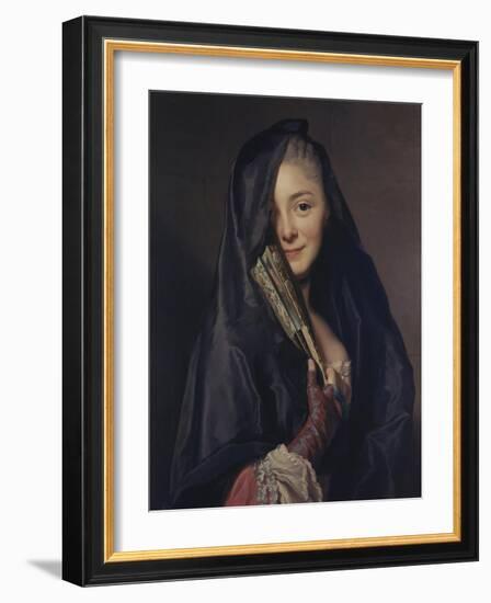 Dame Mit Schleier-Alexander Roslin-Framed Giclee Print