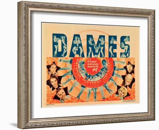 Dames-null-Framed Art Print