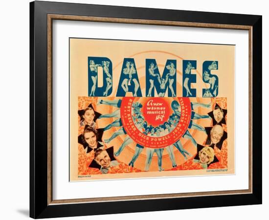 Dames-null-Framed Art Print