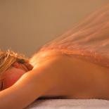 Time-exposure Image of a Woman Having a Massage-Damien Lovegrove-Premium Photographic Print