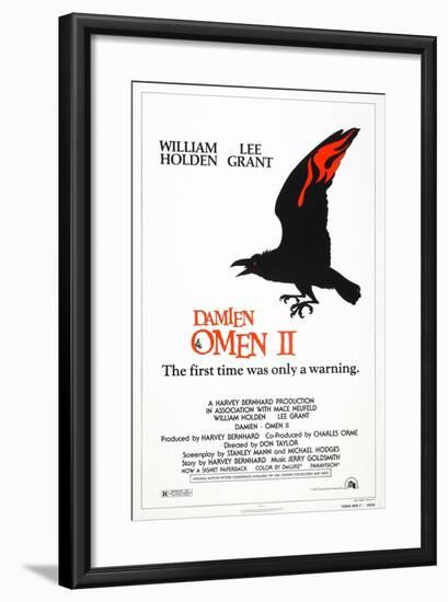 Damien: Omen II, US poster, 1978, TM & Copyright © 20th Century Fox/courtesy Everett Collection-null-Framed Art Print