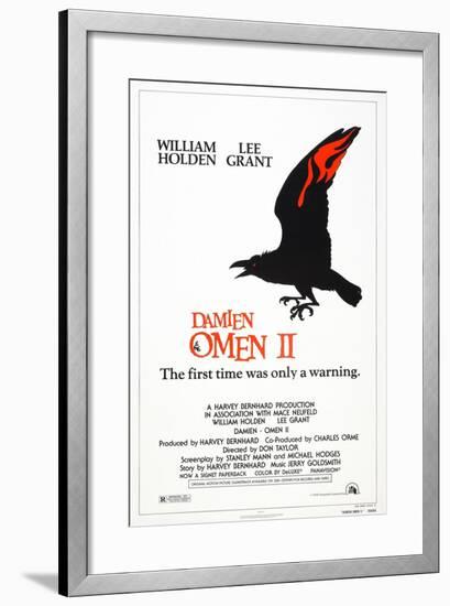 Damien: Omen II, US poster, 1978, TM & Copyright © 20th Century Fox/courtesy Everett Collection-null-Framed Art Print