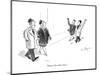 "Damn. Our other selves." - New Yorker Cartoon-James Mulligan-Mounted Premium Giclee Print