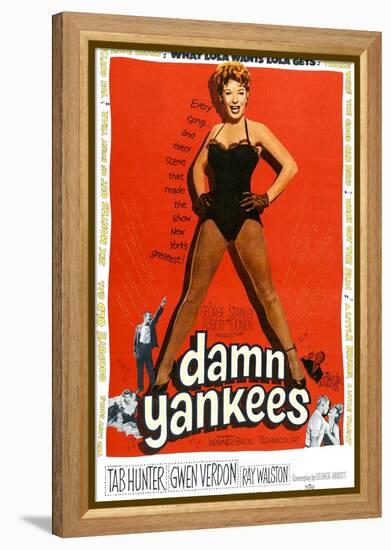 Damn Yankees, Ray Walston, Gwen Verdon, Tab Hunter, 1958-null-Framed Stretched Canvas