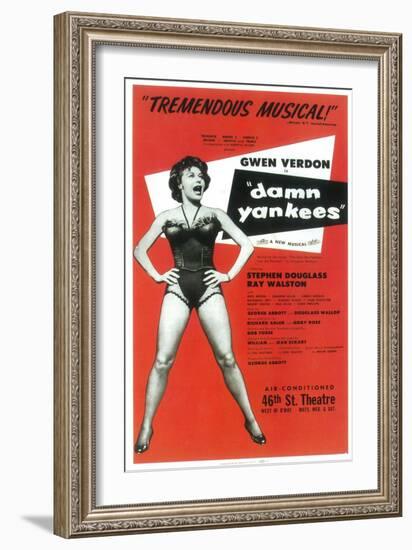 Damn Yankees-null-Framed Art Print