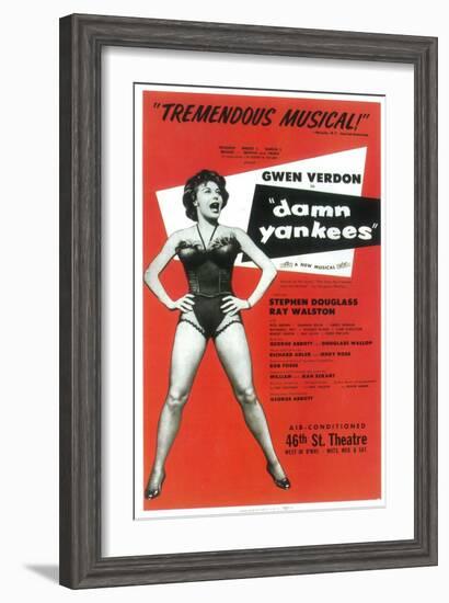 Damn Yankees-null-Framed Art Print