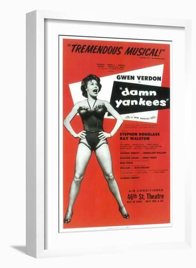 Damn Yankees-null-Framed Art Print