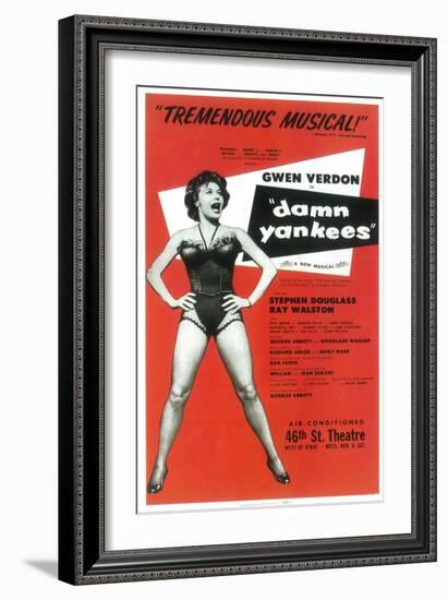 Damn Yankees-null-Framed Art Print