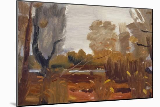 Damp Autumn-Ivon Hitchens-Mounted Giclee Print