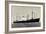 Dampfer M.S. Sloterdyk, Holland America Line-null-Framed Giclee Print