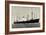 Dampfer M.S. Sloterdyk, Holland America Line-null-Framed Giclee Print