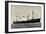 Dampfer M.S. Sloterdyk, Holland America Line-null-Framed Giclee Print