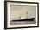 Dampfer M.V. Dongedyk, Holland America Line-null-Framed Giclee Print