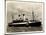 Dampfer Monte Olivia Der HSDG, Segelboot, Beiboot-null-Mounted Giclee Print