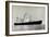 Dampfer S.S. Diemerdyk, Holland America Line-null-Framed Giclee Print