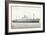 Dampfer S.S. Dinteldyk, Holland America Line-null-Framed Giclee Print