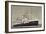 Dampfer S.S. Edam, Holland America Line-null-Framed Giclee Print