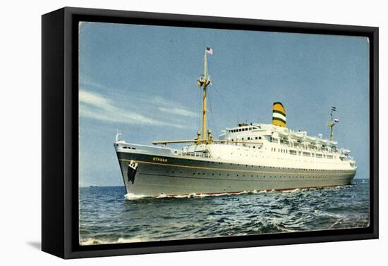 Dampfer S.S. Ryndam, Holland America Line-null-Framed Premier Image Canvas