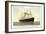 Dampfer T.S.S. Nieuw Amsterdam, Holland America Line-null-Framed Giclee Print