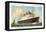 Dampfer T.S.S. Statendam, Holland-America Line-null-Framed Premier Image Canvas