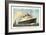 Dampfer T.S.S. Statendam, Holland-America Line-null-Framed Giclee Print