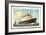 Dampfer T.S.S. Statendam, Holland America Line-null-Framed Giclee Print