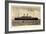 Dampfschiff M.S. Monte Rosa, Motorboot, Hsdg-null-Framed Giclee Print