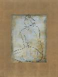 Femme assise II-Dan Bennion-Framed Stretched Canvas