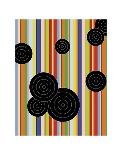 Black Block on Stripe-Dan Bleier-Art Print