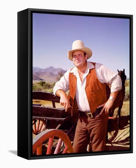 Dan Blocker - Bonanza-null-Framed Stretched Canvas