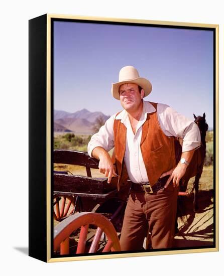 Dan Blocker - Bonanza-null-Framed Stretched Canvas