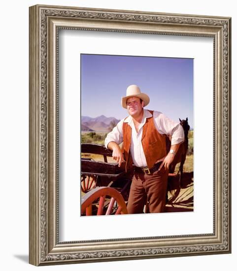 Dan Blocker - Bonanza-null-Framed Photo