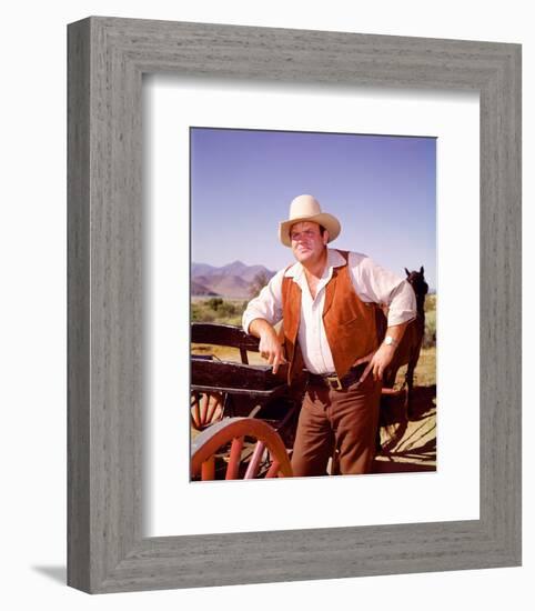 Dan Blocker - Bonanza-null-Framed Photo