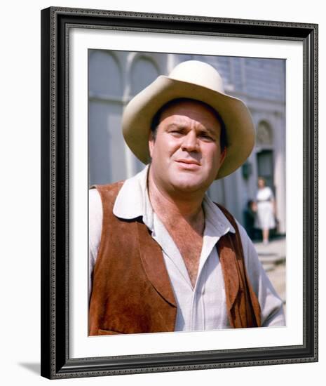 Dan Blocker - Bonanza-null-Framed Photo