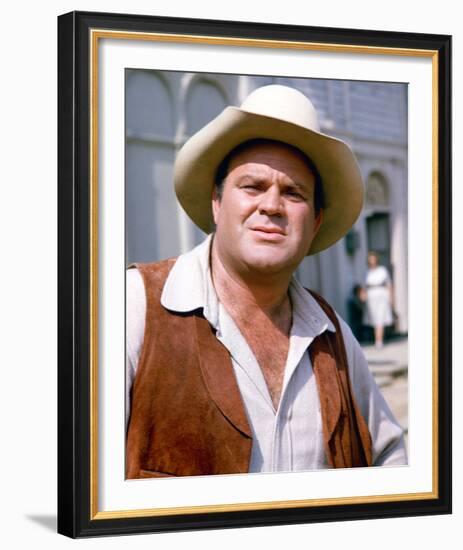 Dan Blocker - Bonanza-null-Framed Photo